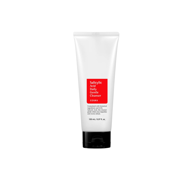 COSRX Salicylic Acid Daily Gentle Cleanser 150ml on a plain white background