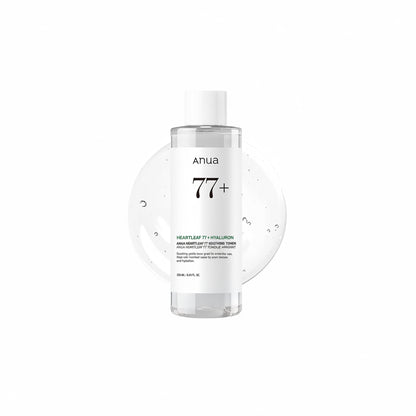 Anua Heartleaf 77 Soothing Toner - Korean Heartleaf Calming Toner K-Beauty