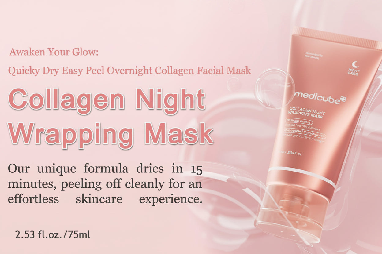Medicube Collagen Overnight Wrapping Mask 75ml - Medicube K-Beauty