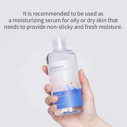Mixsoon Glacier Water Hyaluronic Acid Serum 300ml - Mixsoon K-Beauty