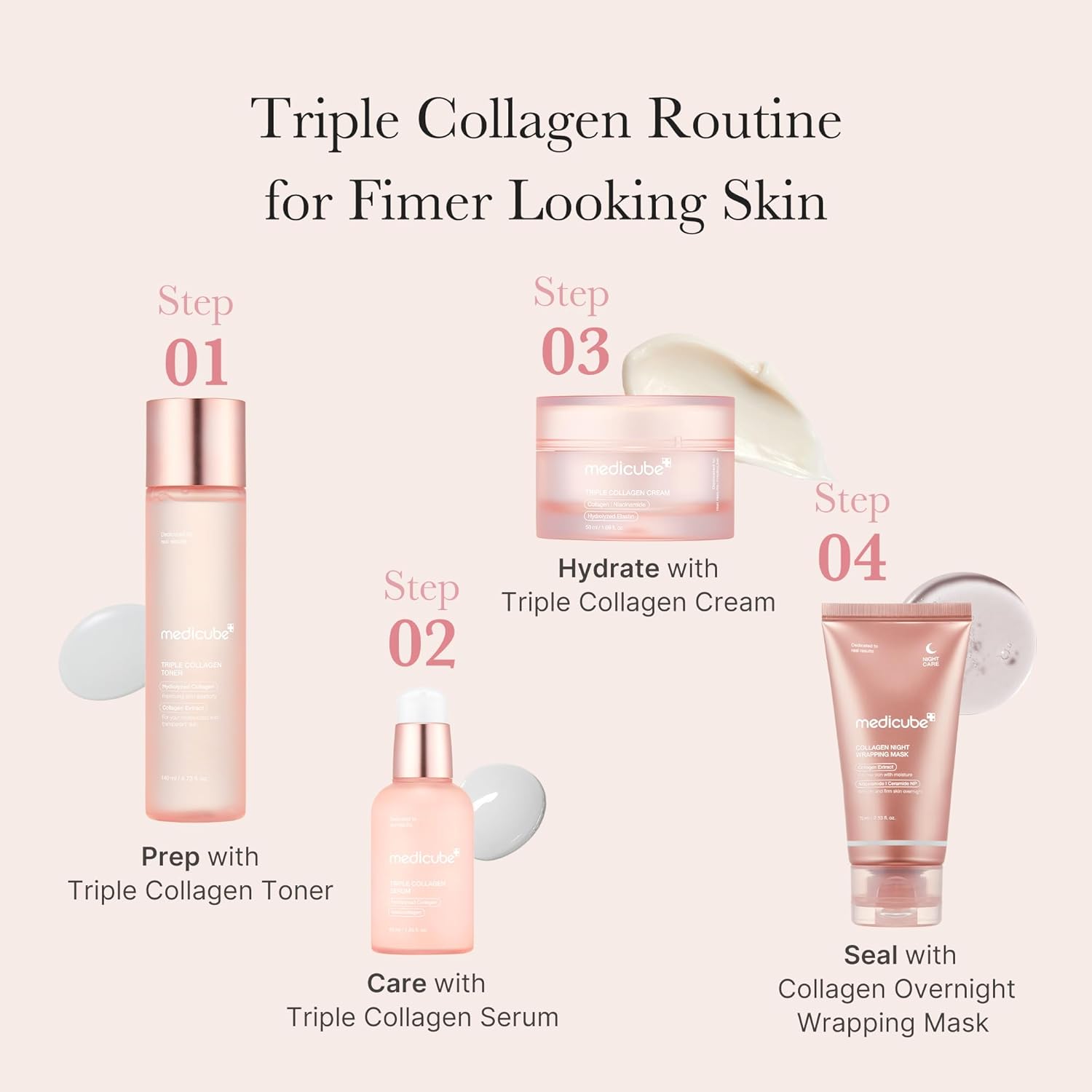 Medicube Triple Collagen Serum 55ml - Medicube K-Beauty