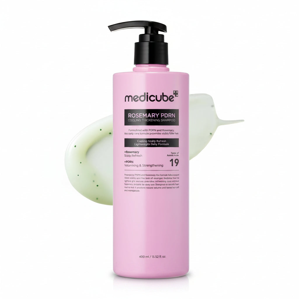Medicube Rosemary PDRN Thickening Shampoo 400ml - Korean PDRN Hair Thickening Shampoo