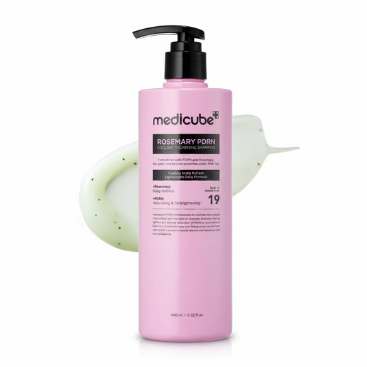 Medicube Rosemary PDRN Thickening Shampoo 400ml - Korean PDRN Hair Thickening Shampoo