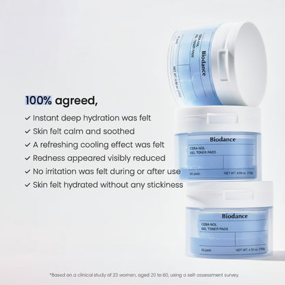 Biodance Cera-NOL Toner Pads - Biodance K-Beauty