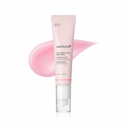 Medicube PDRN Pink Peptide Eye Cream - Korean PDRN Peptide Eye Cream K-Beauty
