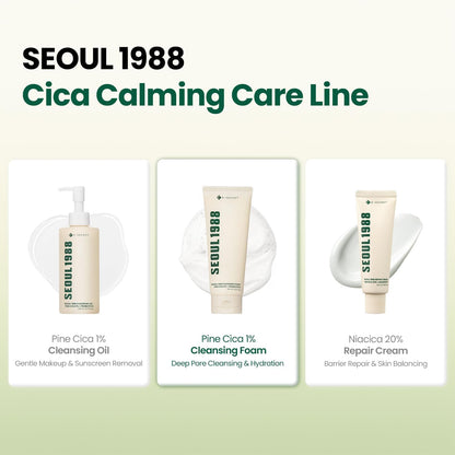 Seoul 1988 Pine Cica Cleansing Foam - Seoul 1988 K-Beauty
