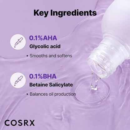 Cosrx AHA/BHA CLARIFYING TREATMENT Toner 150ml - COSRX K-Beauty
