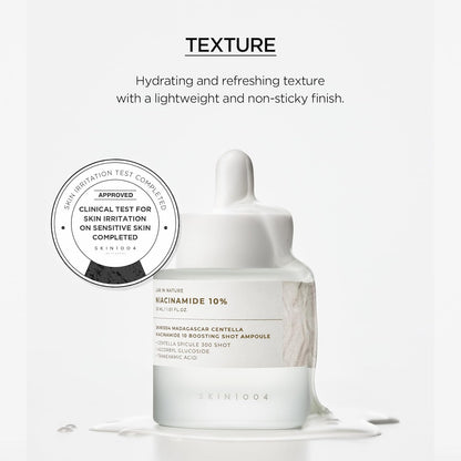 SKIN1004 Niacinamide 10% Boosting Ampoule 30ml - SKIN1004 K-Beauty