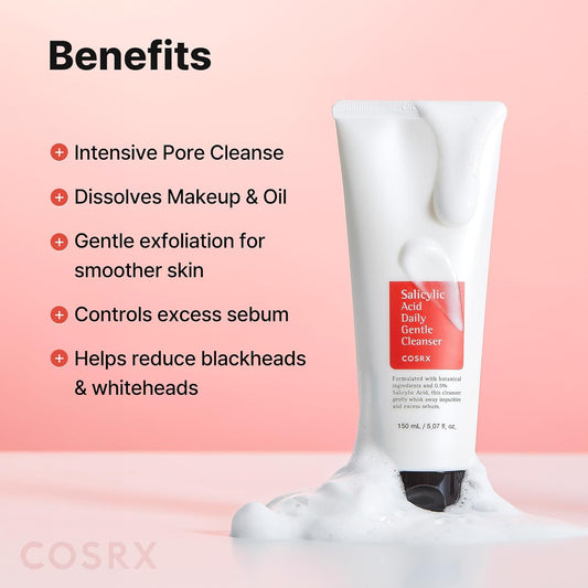 COSRX Salicylic Acid Daily Gentle Cleanser 150ml - COSRX K-Beauty