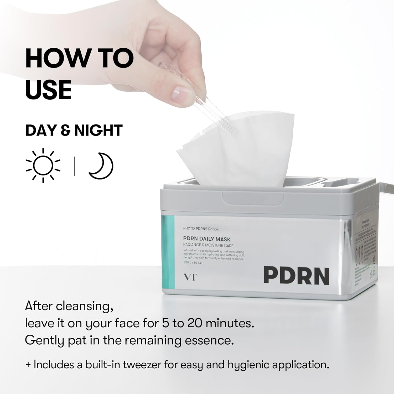 VT Cosmetics PDRN Daily Mask 30 Sheets - VT Cosmetics K-Beauty