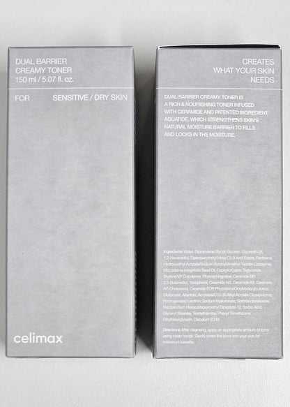 Celimax Dual Barrier Creamy Toner 150ml - Celimax K-Beauty