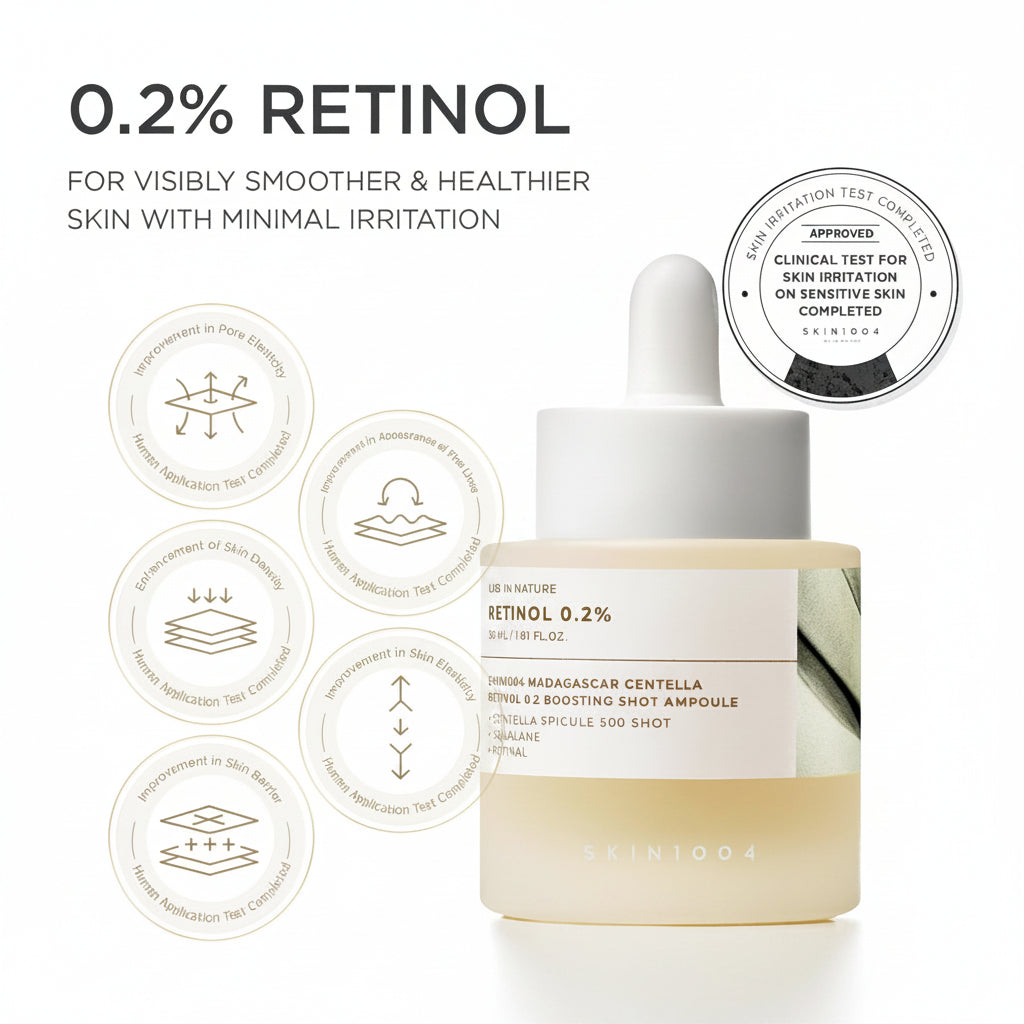 SKIN1004 Retinol 0.2% Boosting Ampoule 30ml - SKIN1004 K-Beauty