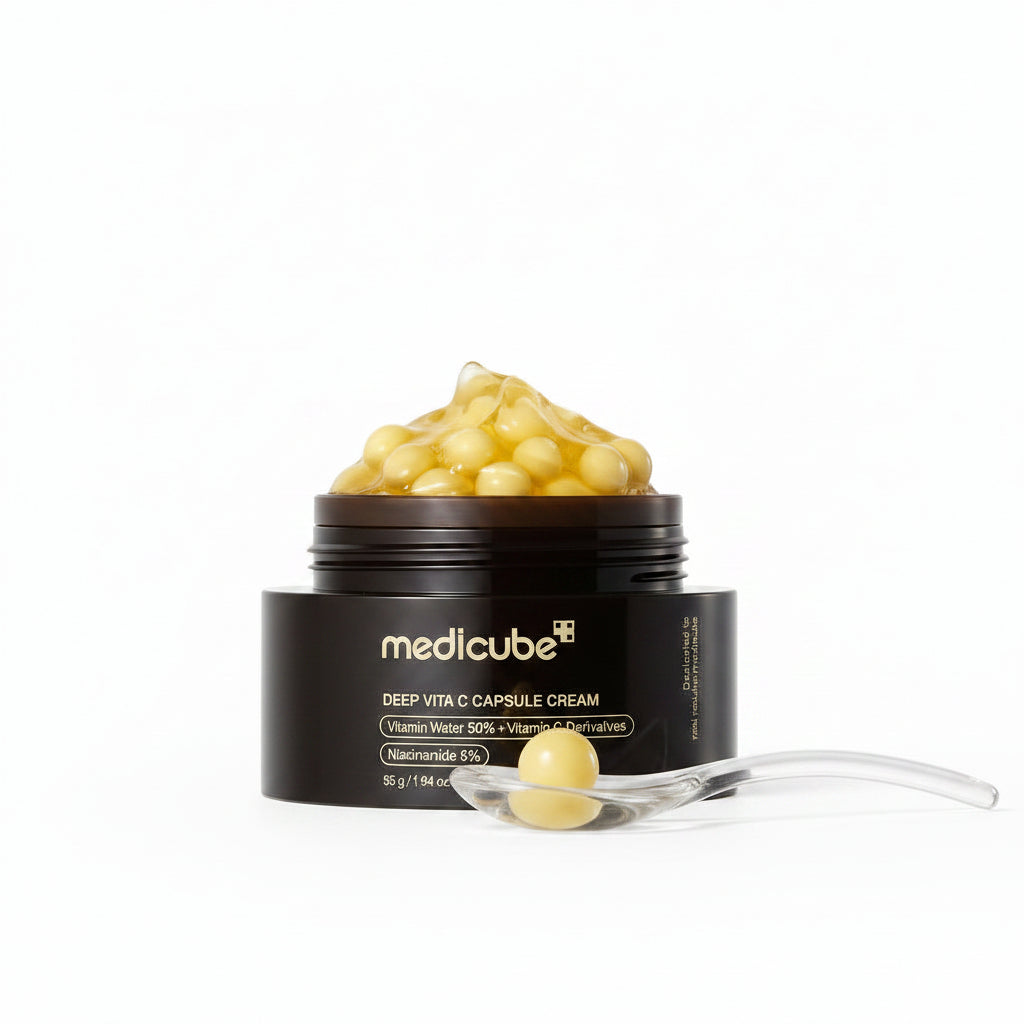 Medicube Deep Vitamin C Capsule Cream - Korean Vitamin C Brightening Cream K-Beauty