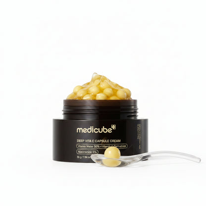 Medicube Deep Vitamin C Capsule Cream - Korean Vitamin C Brightening Cream K-Beauty