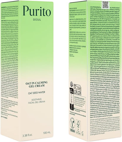 PURITO Oat In Calming Gel Cream - PURITO K-Beauty