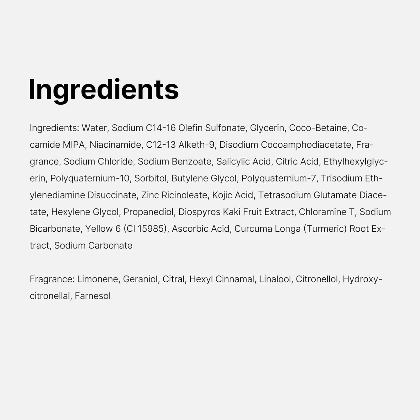Medicube Kojic Acid Turmeric Body Wash 400ml - Medicube K-Beauty