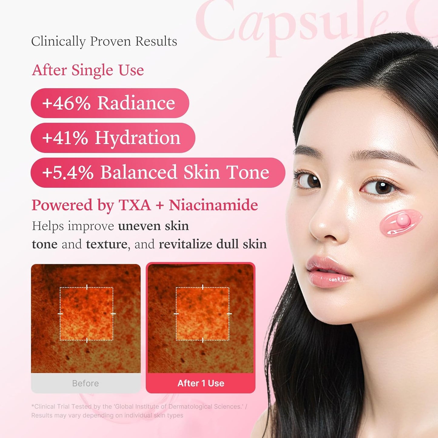 Medicube TXA Niacinamide Capsule Cream, 55ml - Medicube K-Beauty