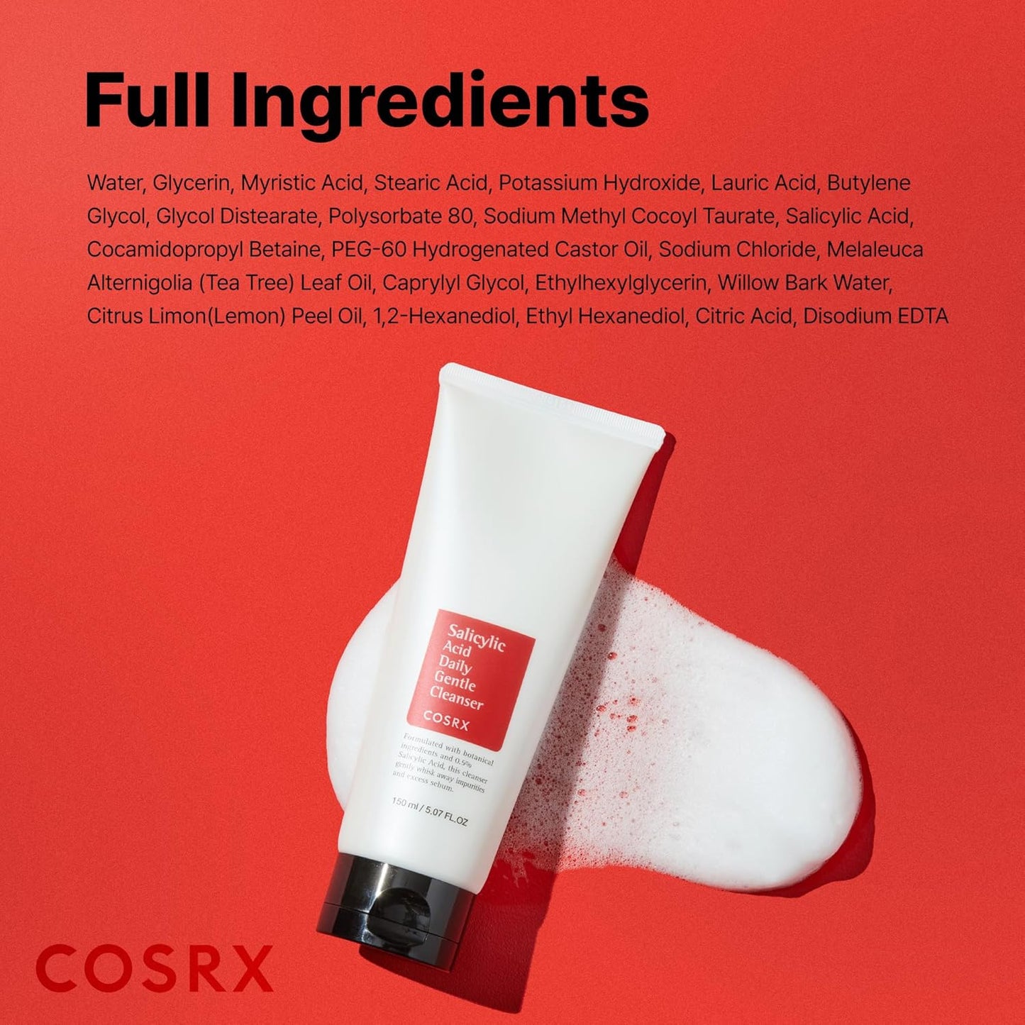 COSRX Salicylic Acid Daily Gentle Cleanser 150ml - COSRX K-Beauty