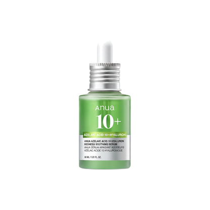 Anua Azelaic Acid 10% Soothing Serum 30ml on a plain white background