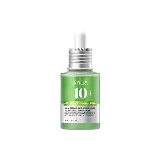 Anua Azelaic Acid 10% Soothing Serum 30ml on a plain white background