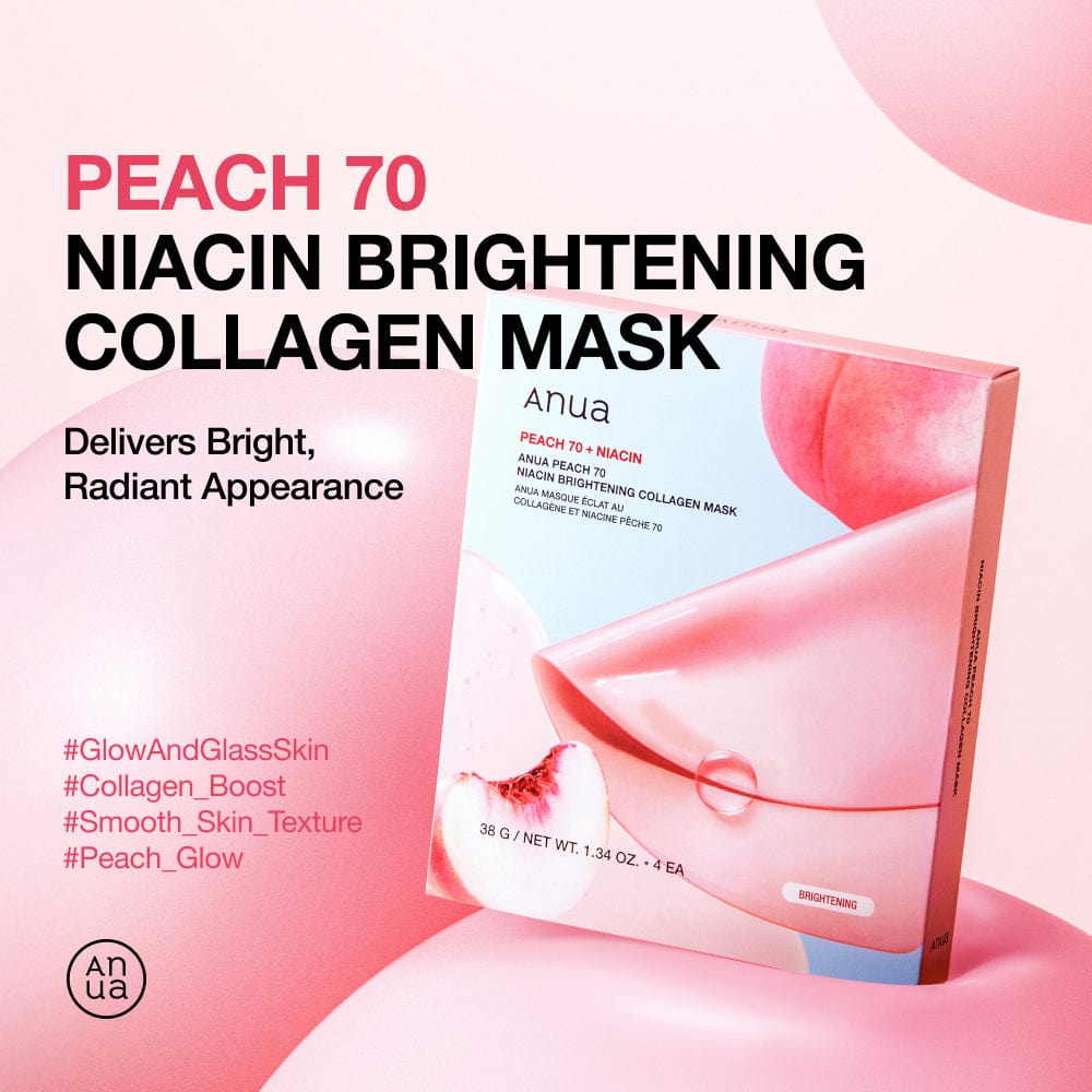 Anua Peach 70 Niacin Brightening Collagen Mask - Anua K-Beauty