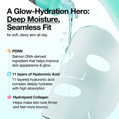 Anua PDRN Hyaluronic Acid Capsule 100 Serum Mask - Anua K-Beauty