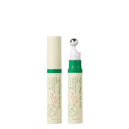 AXIS-Y Vegan Collagen Eye Serum - Korean Vegan Collagen Anti-Aging Eye Serum K-Beauty