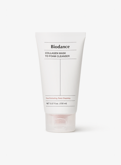 Biodance Collagen Mask To Foam Cleanser 150ml on a plain white background