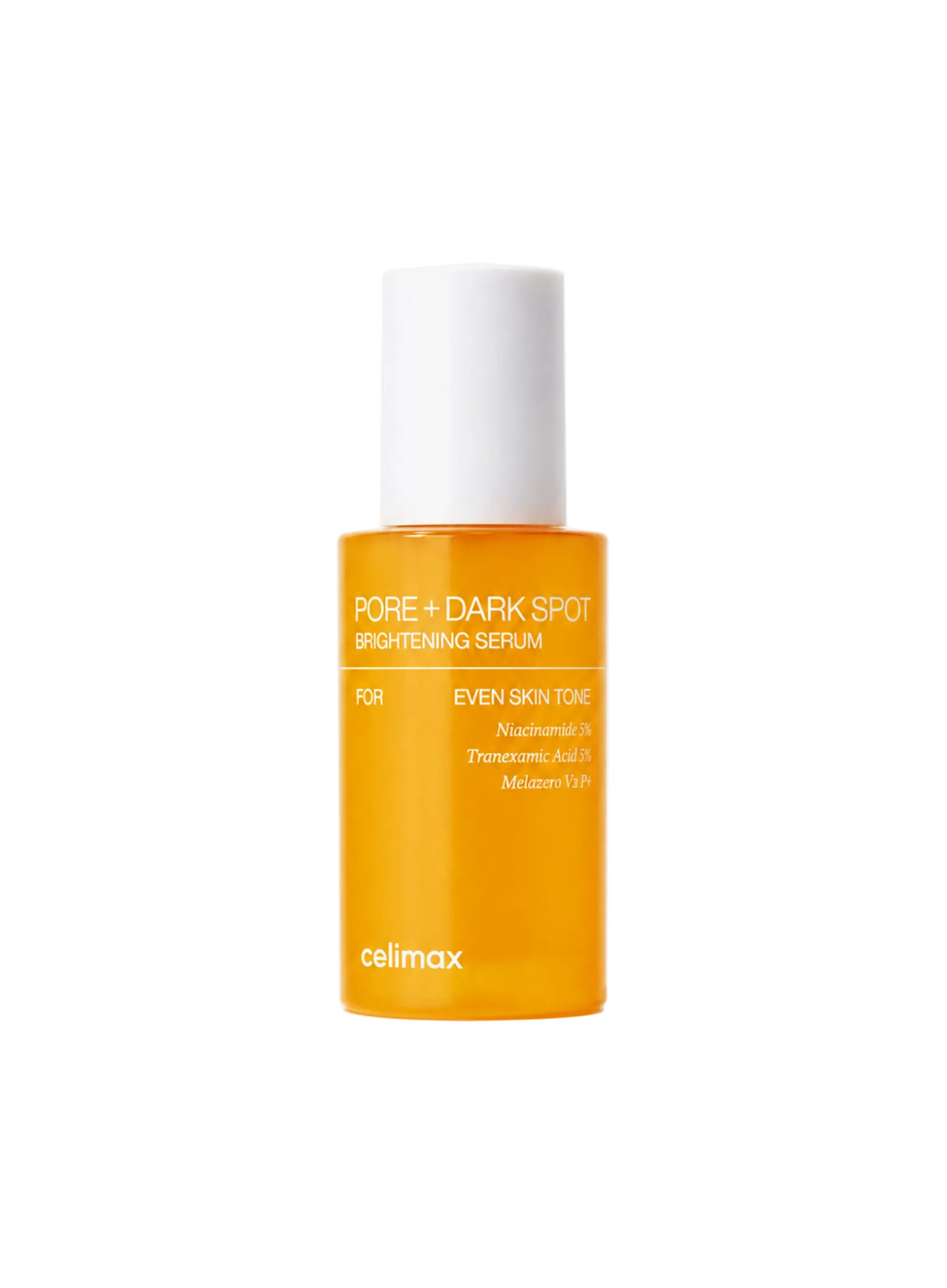 Celimax Pore+Dark Spot Brightening Serum 30ml on a plain white background