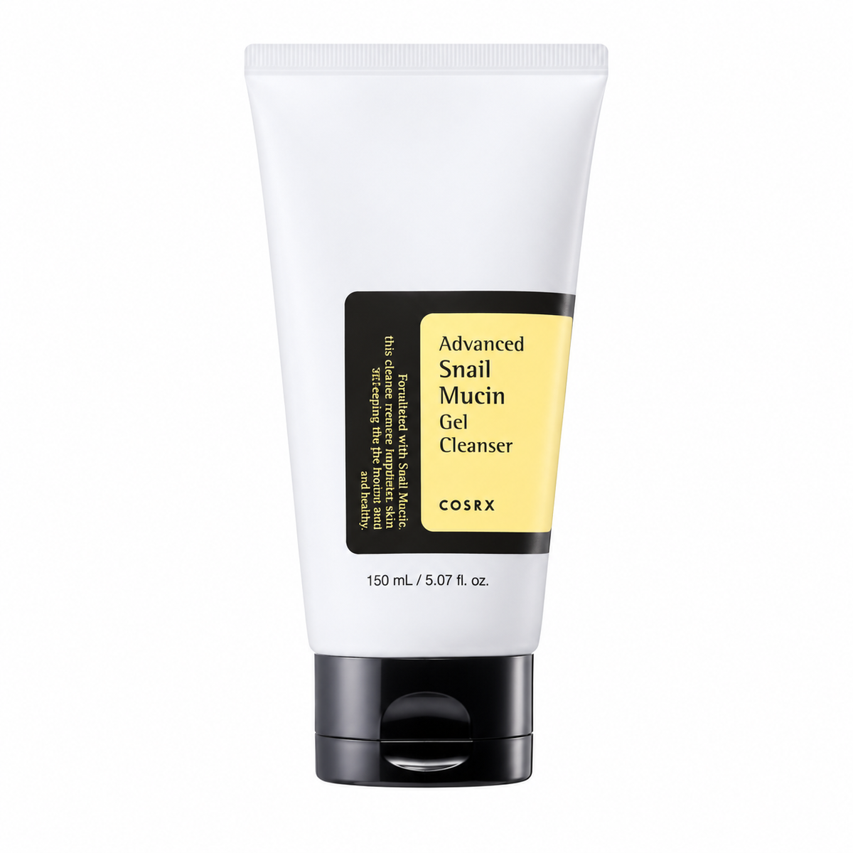 COSRX Advanced Snail Mucin Gel Cleanser 150ml on a plain white background