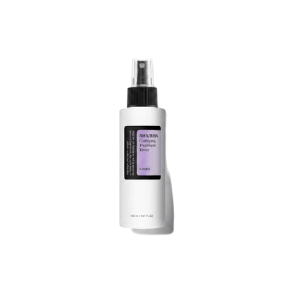 COSRX AHA BHA Clarifying Treatment Toner 150ml on a plain white background