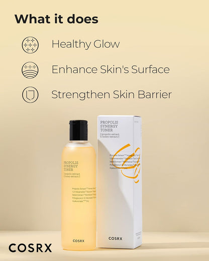 What it does, beside the bottle and its carton: healthy glow, enhances the skin's surface, strengthens the skin barrier