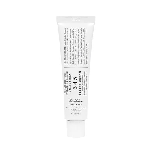 Dr.Althea 345 Relief Cream 50ml on a plain white background