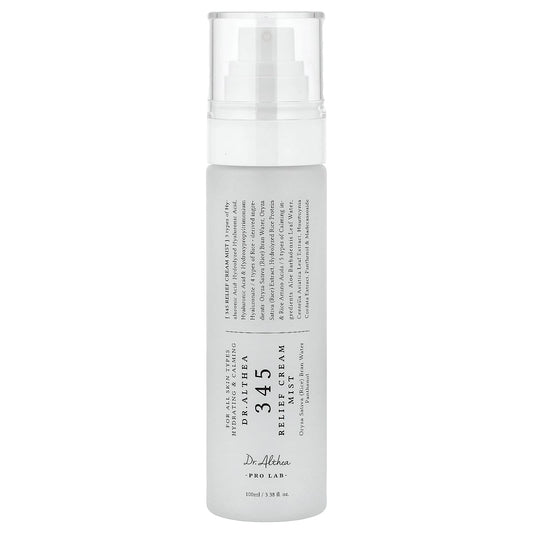 Dr.Althea 345 Relief Cream Mist 100ml on a plain white background