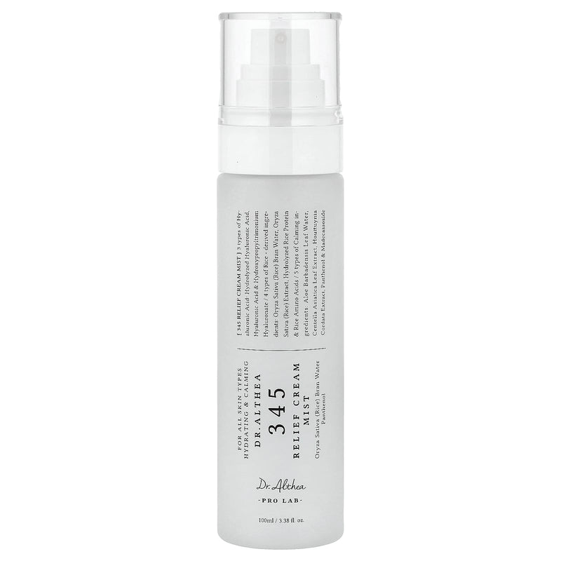Dr.Althea 345 Relief Cream Mist 100ml on a plain white background
