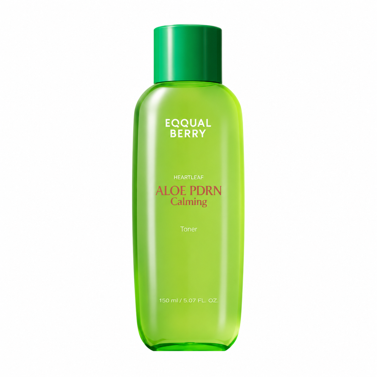 Eqqualberry Aloe PDRN Calming Toner 150ml on a plain white background