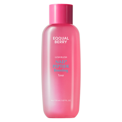 Eqqualberry NAD+ Peptide Boosting Toner 150ml on a plain white background