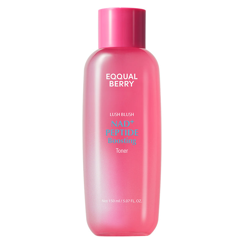 Eqqualberry NAD+ Peptide Boosting Toner 150ml on a plain white background
