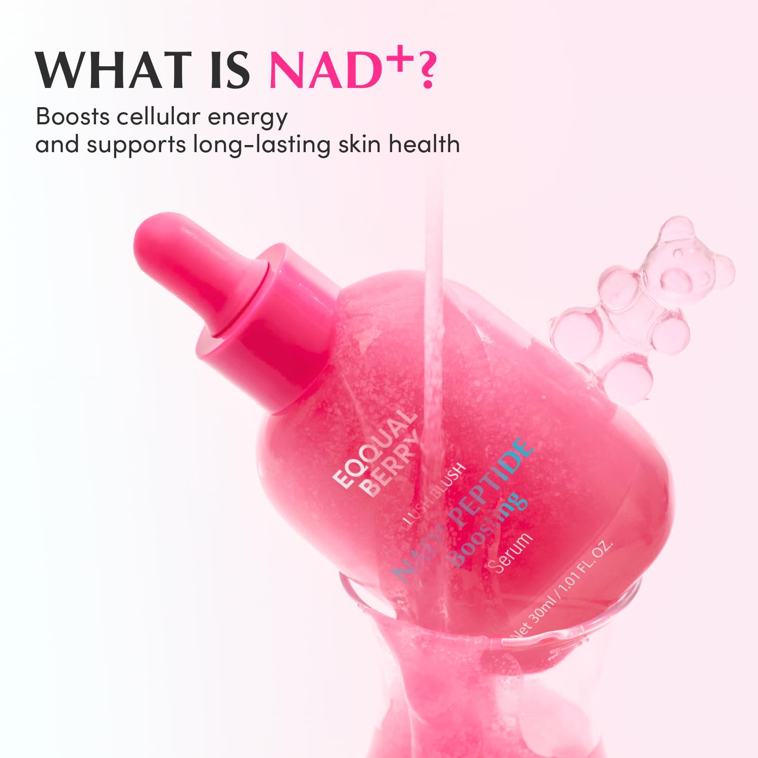 Eqqualberry NAD+ Peptide Boosting Serum 30ml - Eqqualberry K-Beauty