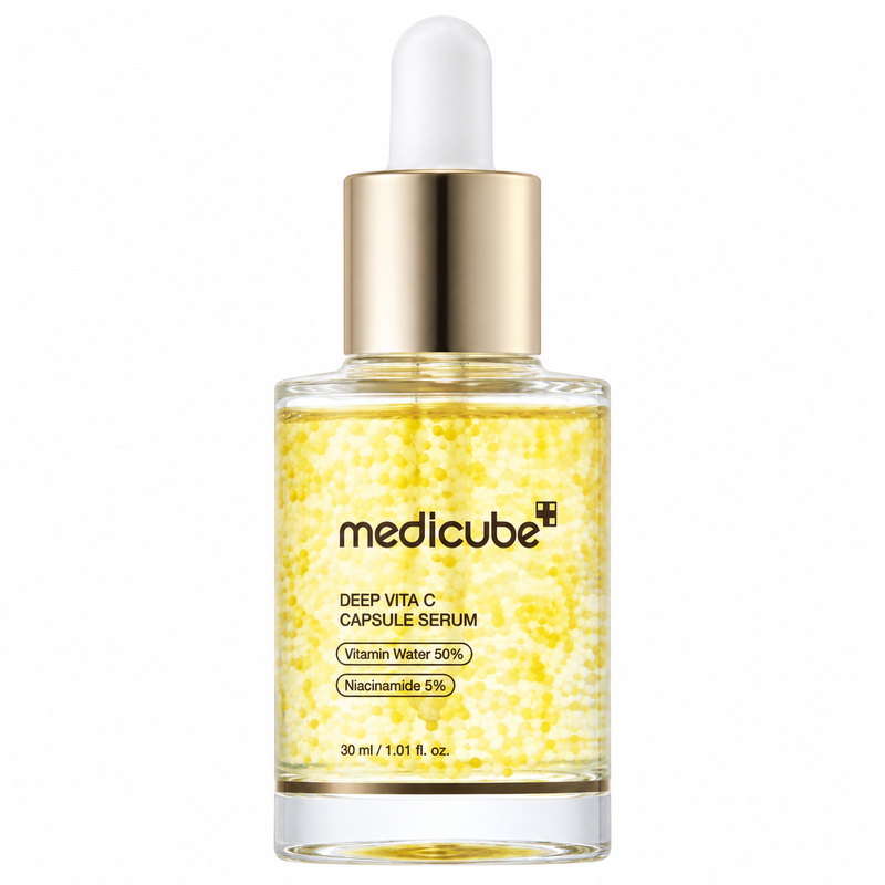 Medicube Deep Vita C Capsule Serum 30ml on a plain white background