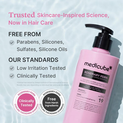 Trusted skincare-inspired science: the bottle in water, free from parabens, silicones and sulfates, low-irritation and clinically tested