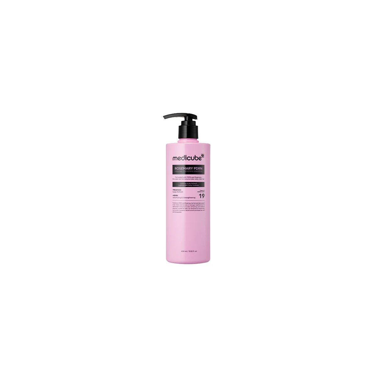 Medicube Rosemary PDRN Thickening Shampoo 400ml on a plain white background