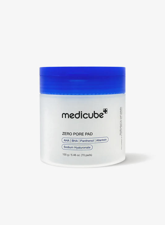 Medicube Zero Pore Pad 70 Pads 155g on a plain white background