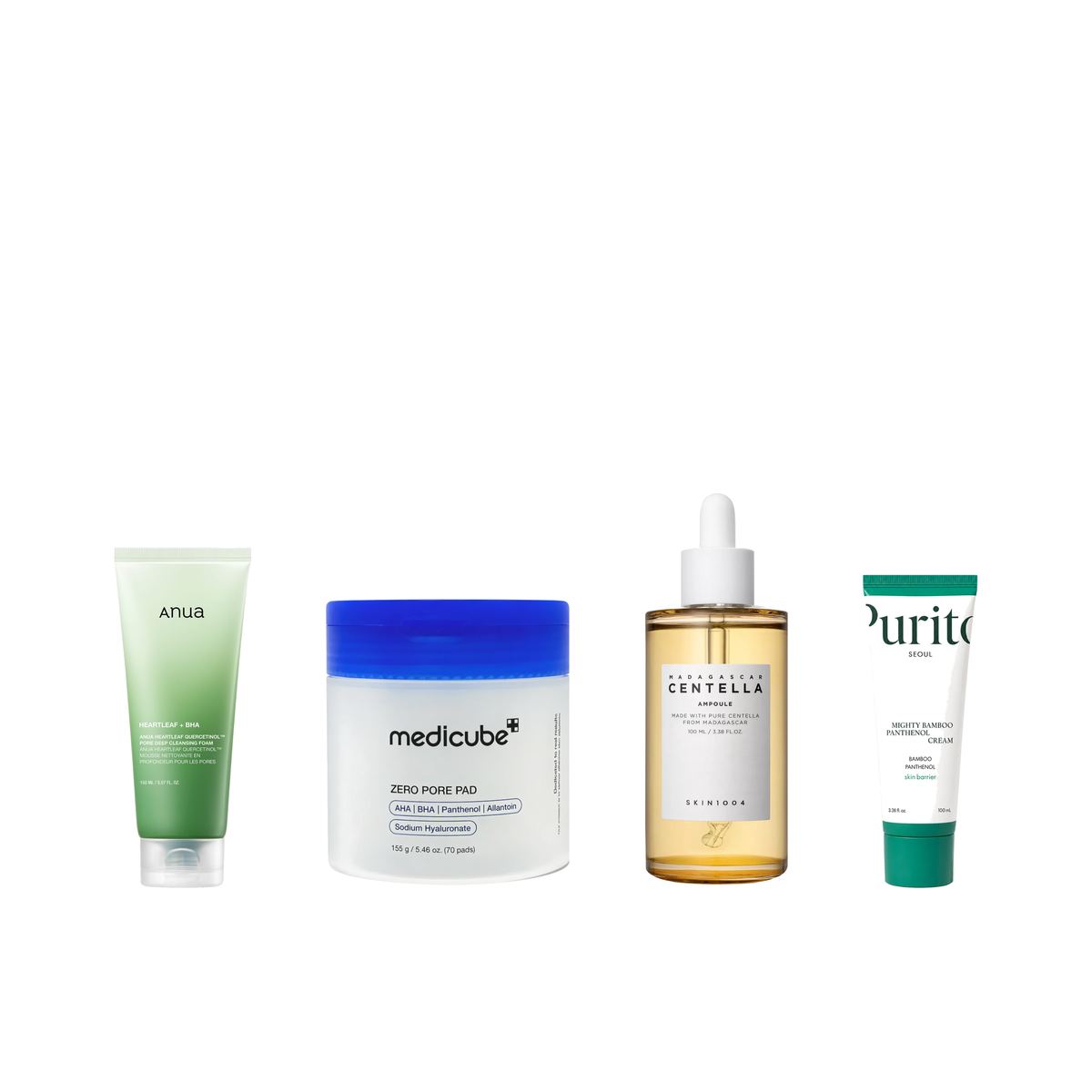Pore Care 4-Step Routine on a plain white background