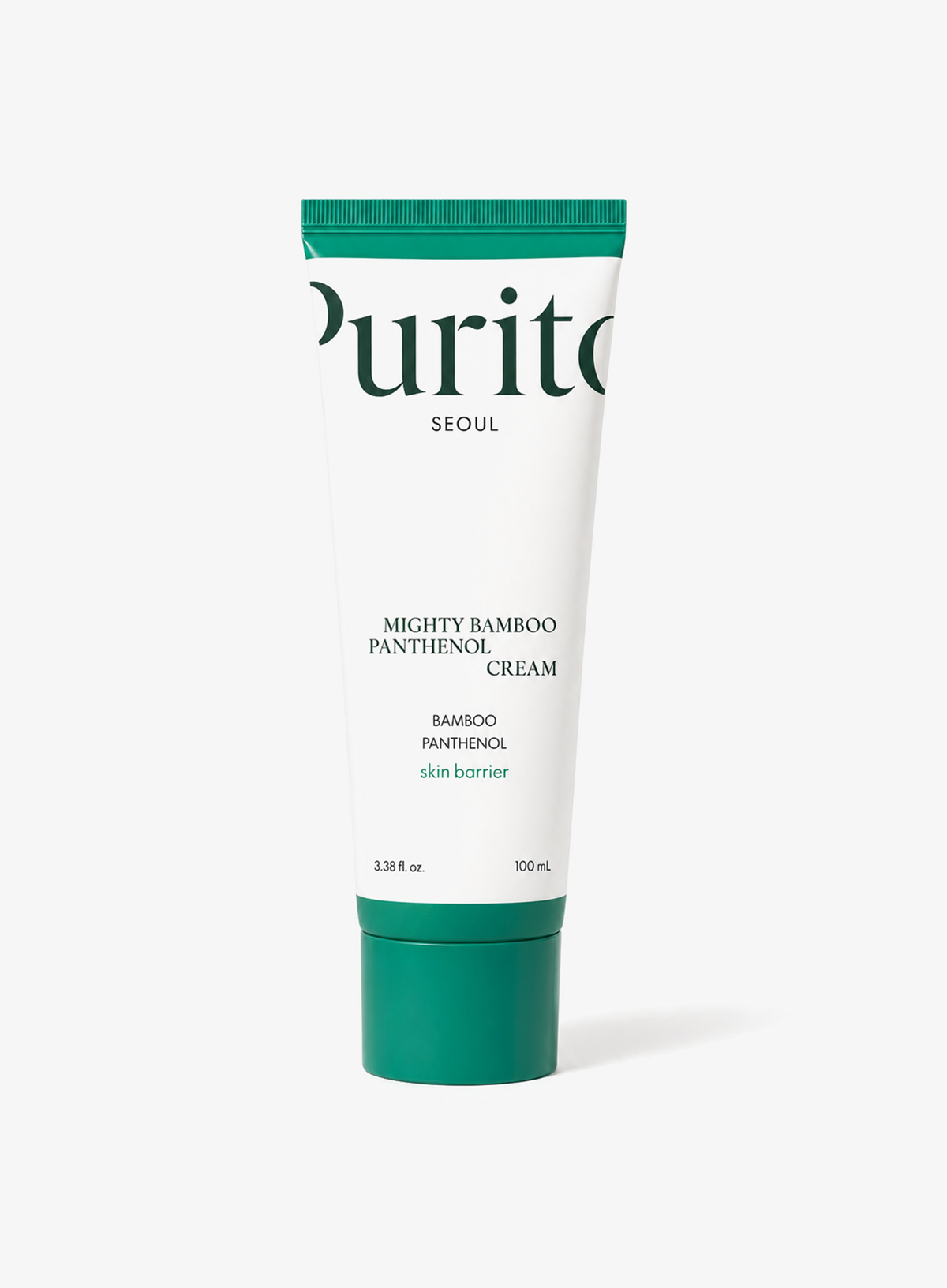 PURITO Mighty Bamboo Panthenol Cream 100ml on a plain white background