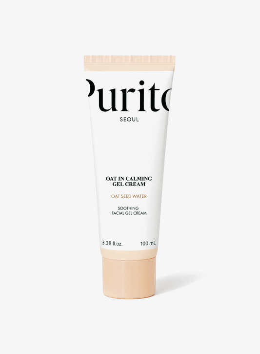 PURITO Oat In Calming Gel Cream 100ml on a plain white background
