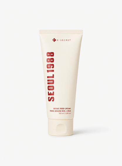 Seoul 1988 Snail Mucin Cream 100ml on a plain white background