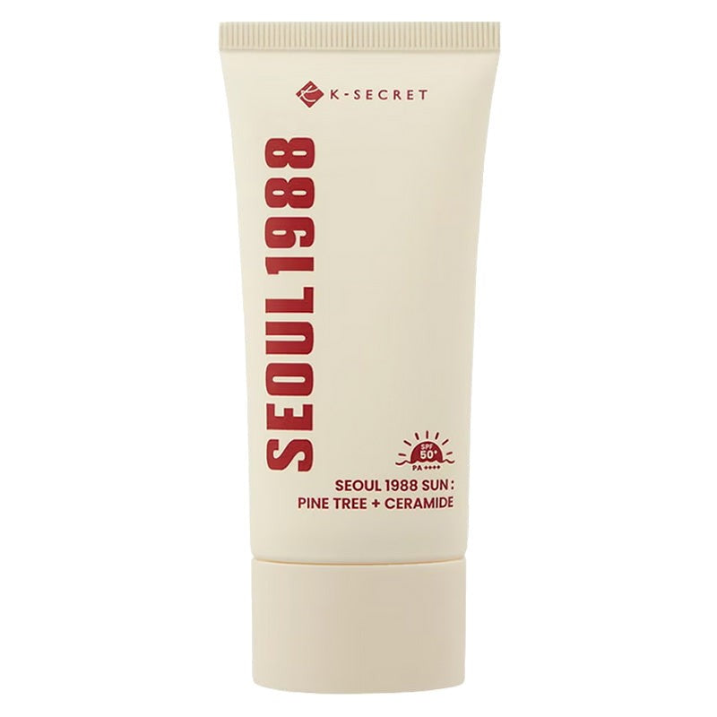 Seoul 1988 Sun Pine Tree + Ceramide SPF50+ 50ml on a plain white background