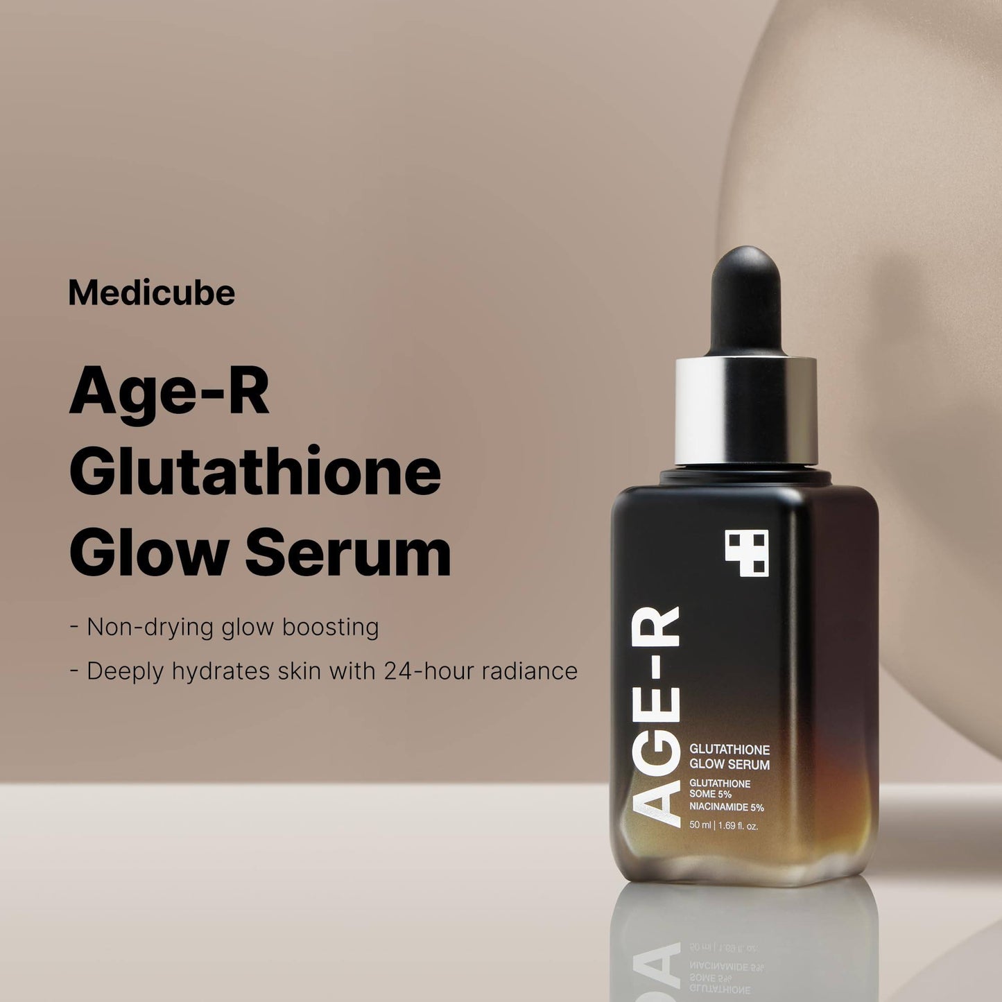 Medicube AGE-R Glutathione Glow Serum 30ml - Medicube K-Beauty