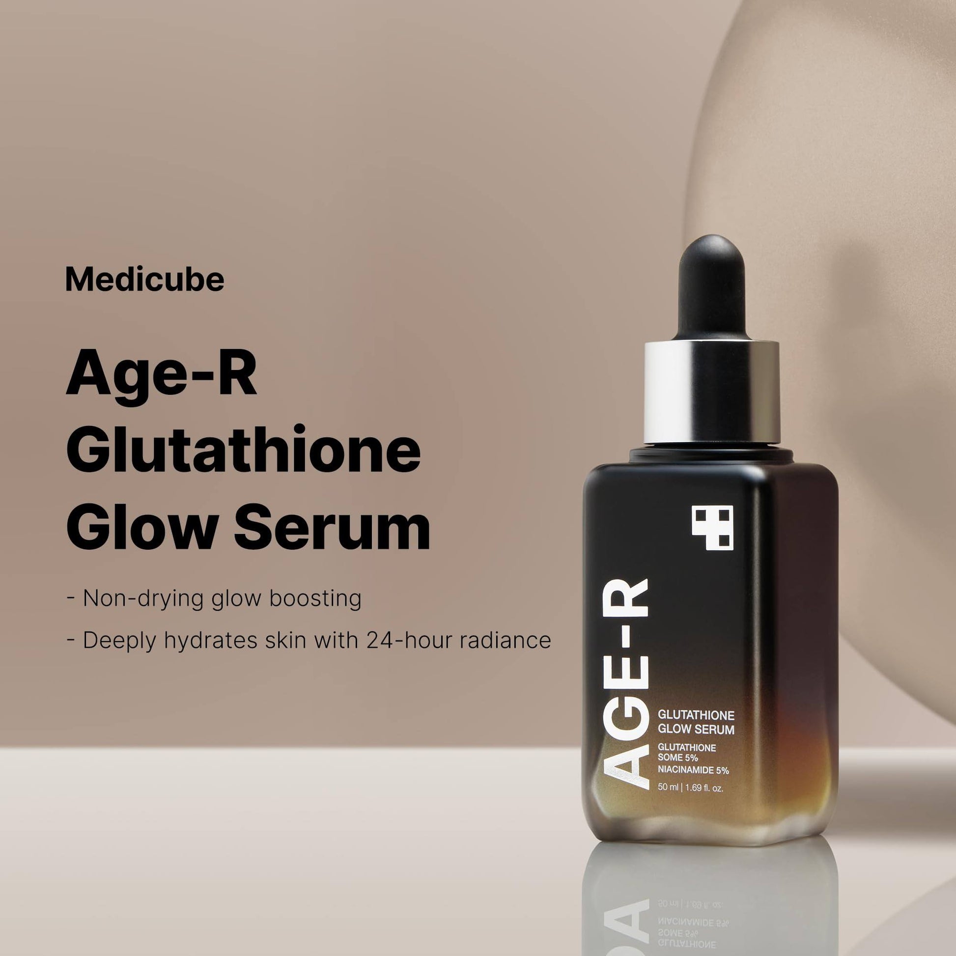 Medicube AGE-R Glutathione Glow Serum 30ml - Medicube K-Beauty